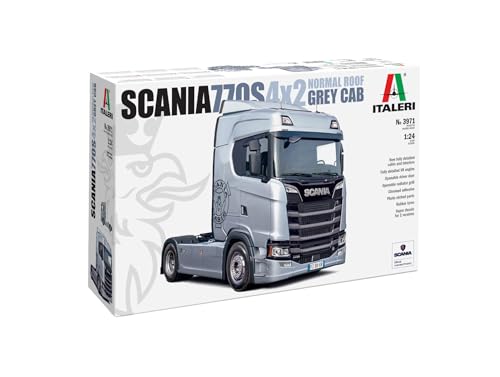Maquette Scania S770 Italeri 3971 camion miniature 1/24 avec cabine grise toit normal