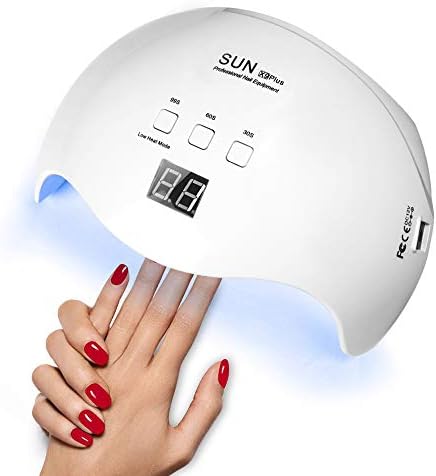 OHIYO Curing Lamps, Nail Gel Dryer for Gel 48W Nail Art Lamps Nail Lamp Led Lamp for Nails UV Nail Lamp Fit for All Manicure Gel Nail, Fingernail & Toenail LED Curing Light LED Nail Dryer