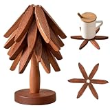 QIYLQE Black Walnut Trivet