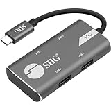 SIIG 4-Port USB 3.1 Gen 2 10G Hub - 2X USB-C & 2X USB-A Ports at Ultra High Speed Data Transfer Rates, Plug-n-Play for Windows and Mac Systems (JU-H40G11-S1)