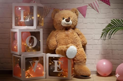 Image of Soft Toys 4 Feet Brown Teddy Bear Plush & Stuffed Toys 48 inches (4 feet, Brown)