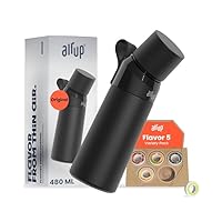 AIR UP® Borraccia Twist Pro Steel in acciaio inox Starter Set Originale, incl. pod aromatizzati in...