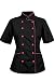 Short Sleeves Women's Ladies Chef's Coat Jackets By Chef's Apparels