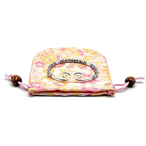 Zen Dear the Incantation of the Golden Hoop of Monkey King(Sun Wukong) Plated Narrow Open Cuff Bangle Bracelet (Retro Silver) Cover