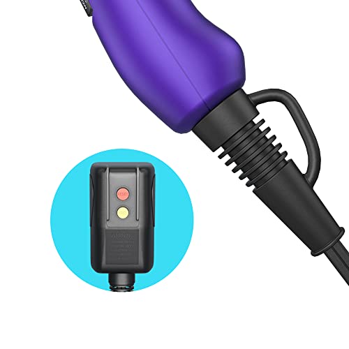Wazor Lightweight Hair Dryer With Diffuser, Negative Ionic Professional 1875W Blow Dryer With 2 Speed 3 Heat Settings Cool Shot Purple #TOP3