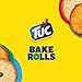 Tuc Bake Rolls, Gusto Pomodoro e Olive, Chips di Pane Cotte al Forno, Sottili e Croccanti, 150g