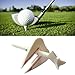 Ywmsfl Golfs Nails Tees Adjustable Height Golfs Tees Holder Reusable Training Tees for Improved Shots