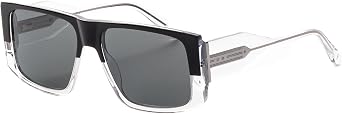 Elton John Lucky Star Medium Unisex Mens Womens Polarized Square Acetate Designer Sunglasses 58 mm