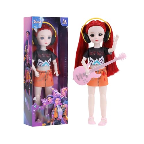 32 cm K-pop Demon Hunters Action-Figure/Puppe als Spielzeug & Sammlerstück für Kinder, Fans, Rollenspiel & zum Ausstellen (E)