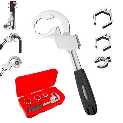 Verstellbarer Schraubenschlüssel, 6 68 Mm Breiter Maulschlüssel Und 2 In 1 Multifunktionszange Verstellbarer Schraubenschlussel Beckenschlussel 93049287