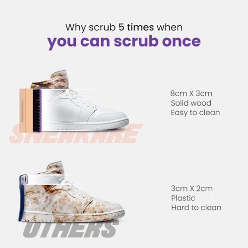 SNEAKARE Quick Shoe Cleaning Kit, White, 150ml - Image 5