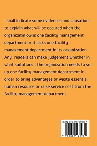 Learning Facility Management Functions