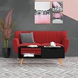 Fabriquée en bois d'ingénierie de qualité supérieure, cette table basse est robuste, durable et polyvalente.