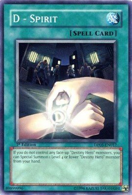 2008 YuGiOh! Duelist Pack: Aster Phoenix 1st Edition DP05-EN017 - D - Spirit - Common