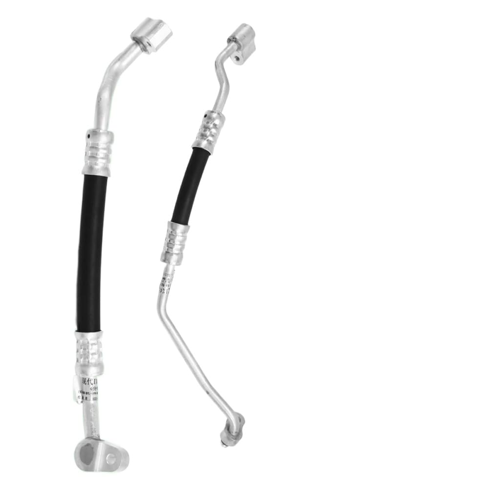 Rtmcgpyuk Onecolor Car Ac Condenser Line Front A/C Tube 977612W500 977612W501 Compatible With Santa Fe 2.4L 2013-2018