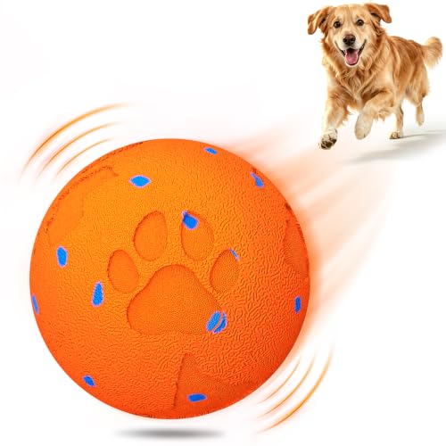 Interactive Dog Toys Ball, Smart Automatic Moving Dog Toy for Medium Large