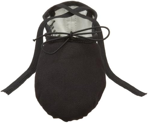 Capezio Men's Canvas Romeo Ballet Shoe, Black, 9 | Image 1