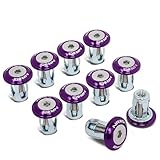 NRG Innovations FW-100PP Purple Fender Washer Kit, Set of 10 (Rivets for Plastic)