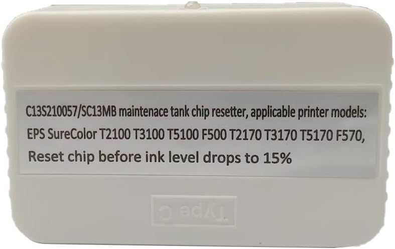 Goprint C13S210057/SC13MB Maintenance Tank Chip Resetter Type C for SC-F500/SC-F530/SC-F531/SC-F560/SC-F570/SC-F571/SC-T2100/SC-T3100/SC-T3100N/SC-T5100/SC-T5100N