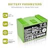 ABL-D1 4INR19/65 Battery for iRobot Roomba e and i Series i3 3150 i3+ 3550 i4 4150 i4+ 4550 i6 i7 i7+ 7150 7550 5150 e5150 e515020 e5152 e5154 e5158 e5 e6 e6198 e619820 i7158 i7550 i7558 14.4V 1800mAh