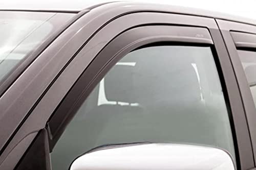 Auto Ventshade [Avs] Low Profile Ventvisor | 2005 - 2015 Toyota Tacoma Double Cab, Matte Black - 4 Pc. | 774048 #TOP12