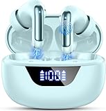 Auriculares Inalámbricos Bluetooth, 48H Auriculares Bluetooth HD HiFi Estéreo, 13 mm Driver, 2026 Cascos Inalambricos Bluetooth 5.3 con ENC Reducción de Ruido, Pantalla LED/Audifonos IP7 Impermeable