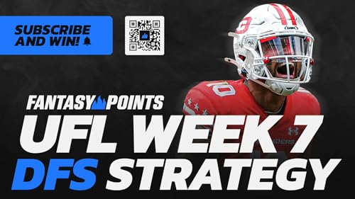 Week 7 UFL DFS Slate | Pass Rate Spike Chandler Rodgers Outlook