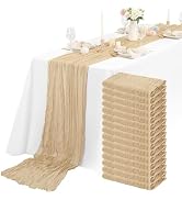 6 Nappes Rectangulaires Polyester - 153x260cm - Imperméables Et Lavables - Pour Fête, Mariage, Restaurant