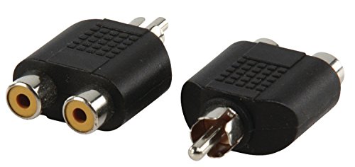 Adaptateur RCA Male Vers 2xRCA Femelle