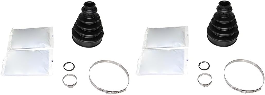 Front Inner CV Joint Boot Kit for Audi A6 Quattro 2000 2001 2002 2003 2004 2 Pcs
