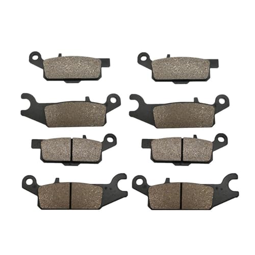 Plaquettes de frein moto pour YAMAHA Grizzly 700 2007-2014 et Kodiak 700 2016