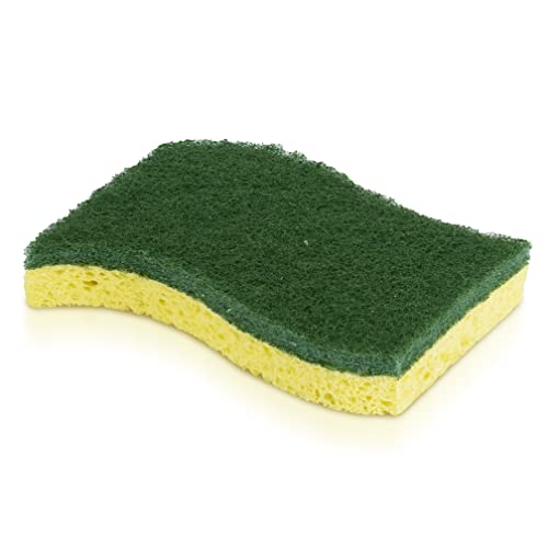 Pine-Sol Heavy Duty Scrub Sponges For Cleaning | Dual-Sided Dishwashing And Scouring Pad | Kitchen Supplies For Washing Dishes, Pots, Pans, 3 Pack #TOP5