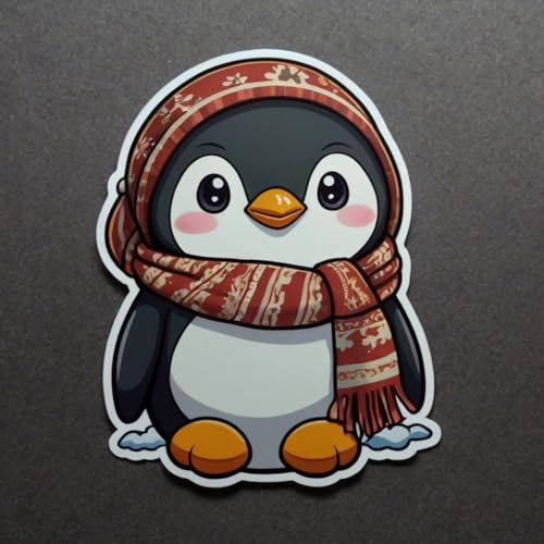 Cute Penguin Stickers (Waterproof Multi-Surface)