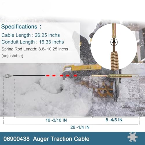Câble de souffleuse à neige idéal pour déneiger votre jardin - 4