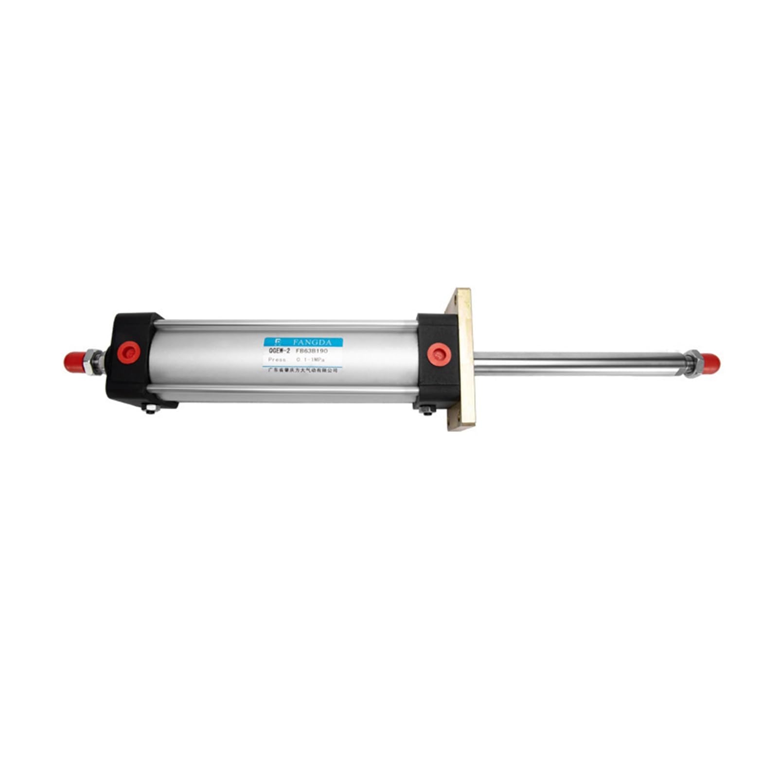 Cylindre à double tige de piston QGEW-2 vérin pneumatique sans huile
