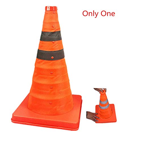 18 inch Collapsible Traffic Cones/Traffic Cone Sign/Multi Purpose Pop up Reflective Safety Cone,Orange
