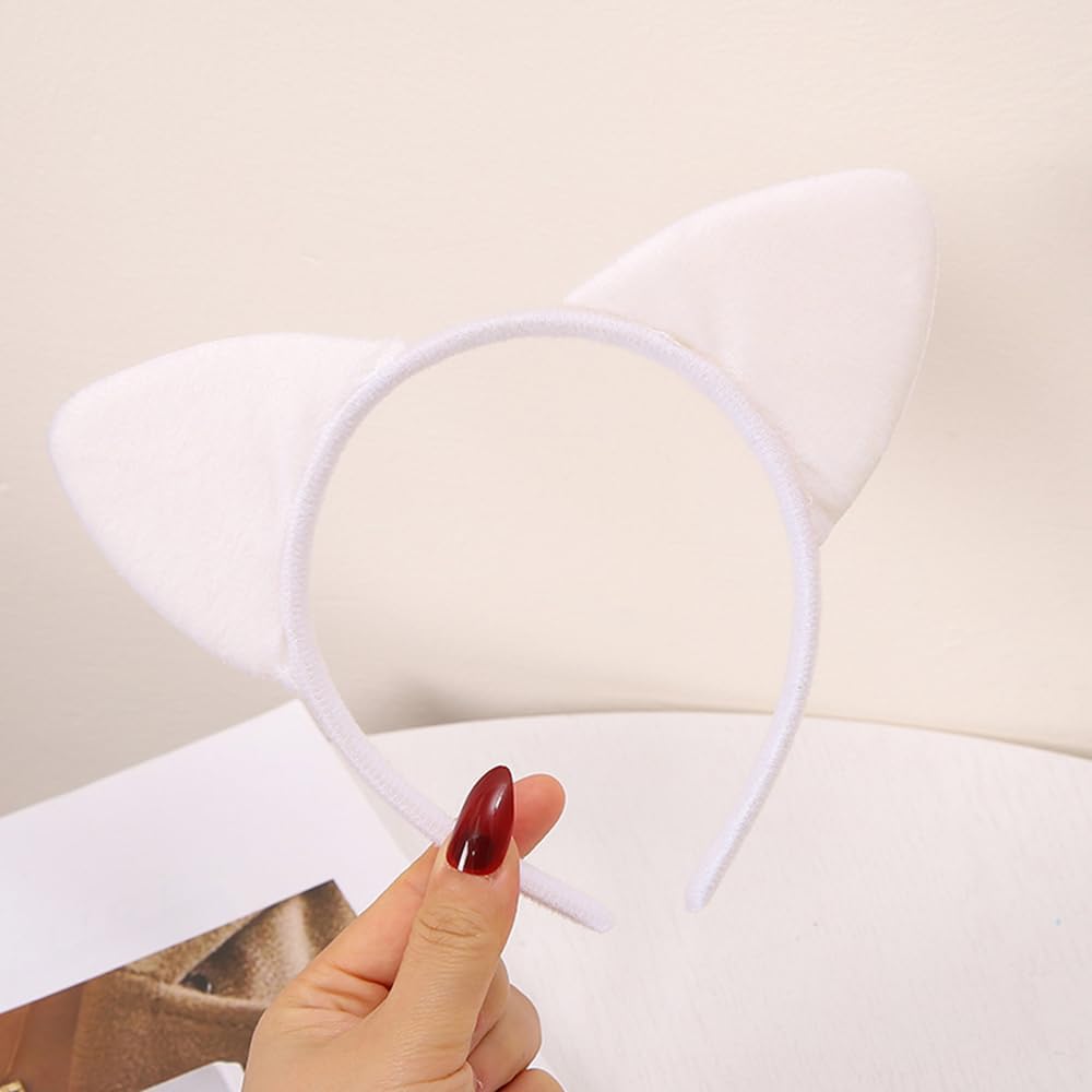 Cute Cat Ears Headband Halloween Christmas Cosplay Party Costume Hair Accessory for Girls - Image 4