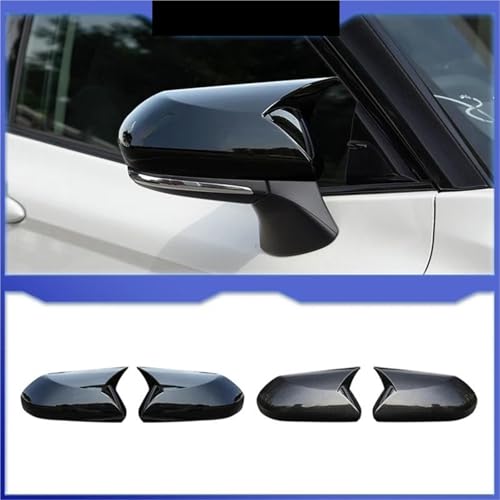 Coques de rétroviseurs Toyota Camry 2018 2019 2020 2021 2022 look carbone - 4