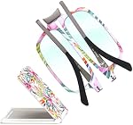 Lunettes de lecture pliables ultra-fines pour hommes femmes, light Portable Pocket Lecteurs compacts de voyage avec étui plat