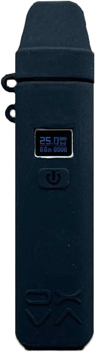 Silicone Case Compatible with OXVA Xlim Pod Kit | Protective, Durable Skin, Sleeve, Cover, Wrap, Gel, Case, shield (Black)