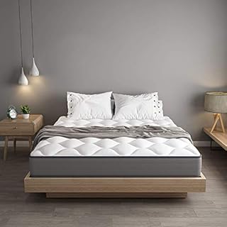DEWINNER Matelas 140x190 en Mousse et Ressorts 20 cm Épaisseur Matelas 7 Zones Ergonomique, Hypoallergénique, Soutien Optimal, Confort (140x190x20cm)