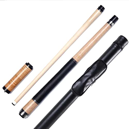 Original Wood Taco de Billar con Estuche Negro