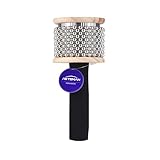 Asteman Professional Cabasa – African Hand-Shaken Percussion Instrument with Stainless Steel Beads, Latin...