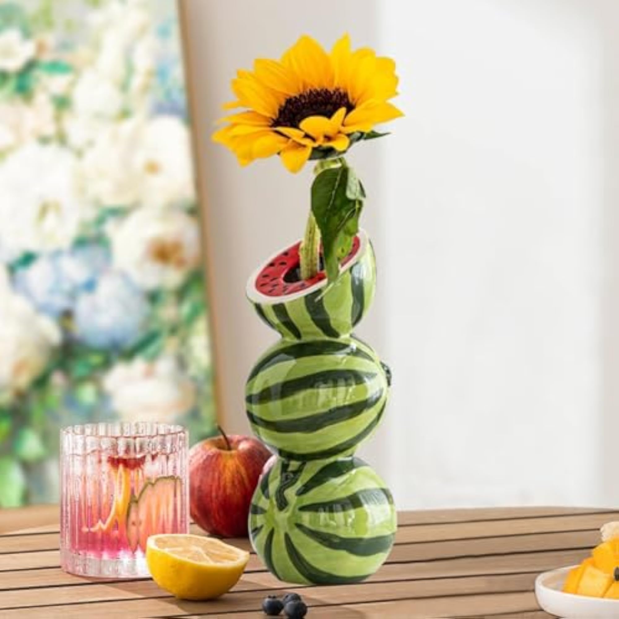 Ceramic Fruit Bud Decorative Flower for Home