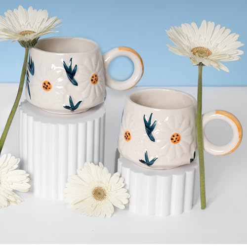 Image of Rarejoy Combo of Daily Affirmation Cards, A Beautiful Mug and a Cute Best Wishesh Greeting Card, Self-Gift, Birthday, Women's Day, Valentine and Farewell, Thoughtful Gift for Men and Women