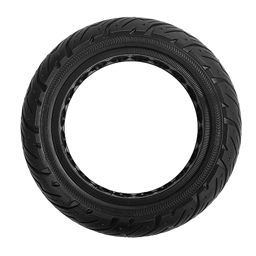 10 Inch Electric Scooter Wheel Solid Tire Replacement For Segway Ninebot Max G30P/G30Lp,Mini Bike Wheels Replacement Parts,10X2.5 Anti‑Explosion Rubber Front/Rear Tires #TOP6