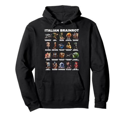 Italian Brainrot Enfants Sweat à Capuche