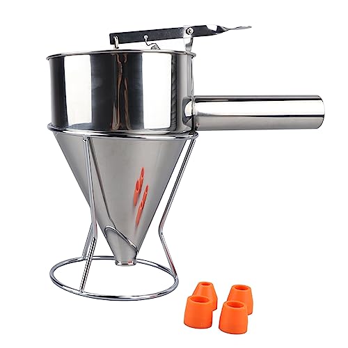 Dispensador de masa para panqueques que evita manchas en la cocina 3