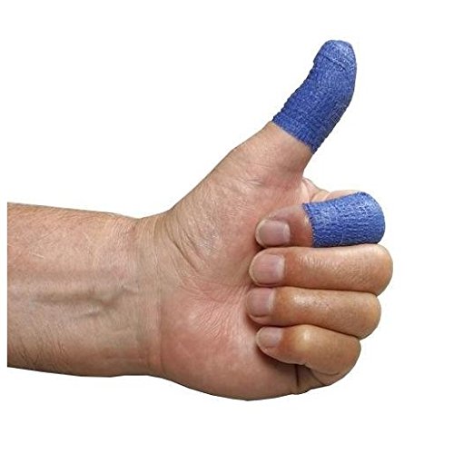 Papstar Boite De 9 Rouleaux De Pansement, Adhésif, en Polyestère, Bleu
