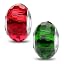 2 Red and Green Charms